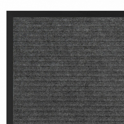 Коврик ДОРОЖКА 1,2х10 м, СЕРЫЙ, влаго-грязезащита, 430 г/м2, ребристая, LAIMA EXPERT, 701046