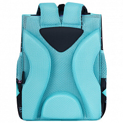 Ранец ПИФАГОР BASIC, 1 отделение, 3 кармана, эргономичная спинка, "Funny cats", 35х28х18 см, 273135