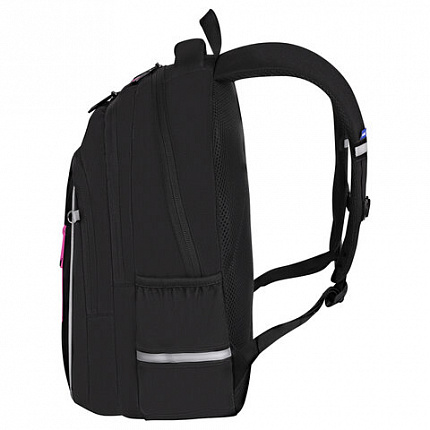 Рюкзак BRAUBERG INTENT, 2 отделения, 4 кармана, "Peering cat", 39х27х14 см, 274396