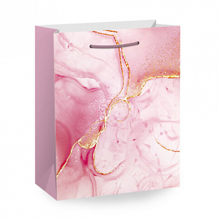 Пакет подарочный (1 штука) 18х10х23 см (M), "Everyday Collection", ассорти, фольга, ЗОЛОТАЯ СКАЗКА, 700807