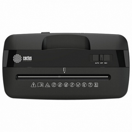 Уничтожитель (шредер) CACTUS CS-SH-A3, 4 уровень секретности, фрагменты 4х39, 6 листов, 13 литров