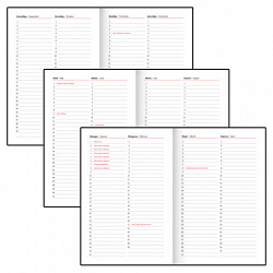 Ежедневник недатированный с резинкой А5 145х203 мм, BRAUBERG, твердый, фольга, 128 л., "Vase", 116295