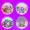 Мешок для обуви BRAUBERG KIDS, с петлей, 42х34 см, "Playing kittens", 272413