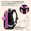 Ранец BRAUBERG SHINY, 2 отделения, с брелоком, "Улыбающийся котик", 38х28х14 см, 272040
