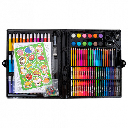 Набор ЮНОГО ХУДОЖНИКА "ЮНЫЙ ХУДОЖНИК" для рисования и творчества, ПИФАГОР, 170 предметов, 665672