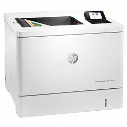 Принтер лазерный ЦВЕТНОЙ HP Color LJ Enterprise M554dn, А4, 33 стр./мин, 80000 стр./мес., ДУПЛЕКС, сетевая карта, 7ZU81A