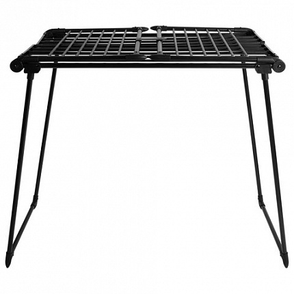 Сушилка напольная для белья раскладная, 5 зон сушки, 25 метров, LAIMA HOME MEGA BLACK, 700471