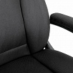 Кресло BRABIX PREMIUM "Adagio EX-551", ткань, пятилучие металл, черное, 532938