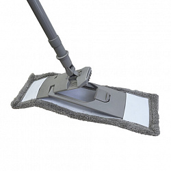 Швабра КОМПЛЕКТ черенок 75-127см +флаундер+МОП микрофибра, Классик Limited Edition, Y, 82260