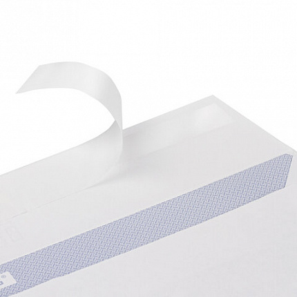 Конверты С4 (229х324 мм), отрывная лента, Куда-Кому, внутренняя запечатка, 90 г/м2, КОМПЛЕКТ 50 шт., BRAUBERG, 112180, С4НПРс-50(BRAUB