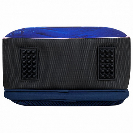 Ранец BRAUBERG FIT, 2 отделения, Night watcher, СВЕТЯЩИЙСЯ, 38х27х14 см, 273108