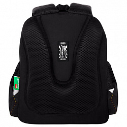 Ранец BRAUBERG KIDS STANDARD, 2 отделения, "Лава-мяч", объемный дизайн, 36х28х14 см, 273147