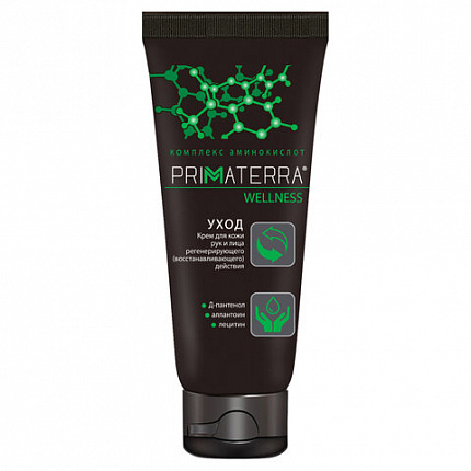 Крем регенерирующий 100 мл, PRIMATERRA WELLNESS, питание и восстановление