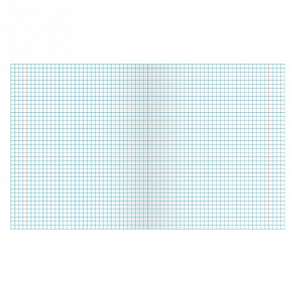 Тетрадь ЗЕЛЁНАЯ обложка 18 л., клетка с полями, офсет, "ПЗБМ", 19896