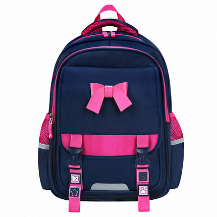 Рюкзак BRAUBERG SNAP, 2 отделения, 3 кармана, "Elegant bow", 39х28х16 см, 273129