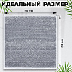 Тряпки-салфетки с металлическим эффектом, сетка-скрабер, 20х20 см, КОМПЛЕКТ 10 штук, для мытья посуды и уборки, без царапин, LAIMA, 700065