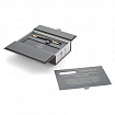 Ручка шариковая PARKER "Duofold Classic Black GT", корпус черный, позолоченные детали, черная, 1931386