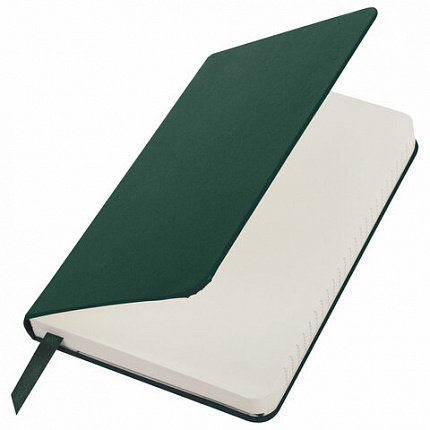 Блокнот МАЛЫЙ ФОРМАТ (93х142 мм) А6, BRAUBERG ULTRA, балакрон, 80 г/м2, 96 л., клетка, темно-зеленый, 113055