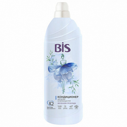 Кондиционер для белья концентрированный 900 мл, BIS "Весенняя прохлада", 23599