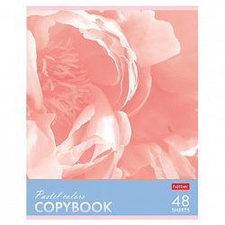 Тетрадь А5 48 л., HATBER скоба, клетка, обложка картон, "Для девочек_Выпуск №1" (микс), 087341, 48Т5В1