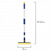 Окномойка LAIMA вращающаяся, телескопическая ручка, рабочая часть 25 см (стяжка, губка, ручка), для дома и офиса, 601494