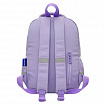 Рюкзак BRAUBERG STYLE, 2 отделения, 4 кармана, "Hey all", сиреневый, 40х26х15 см, 274411
