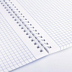 Тетрадь А4, 96 л., BRAUBERG, гребень, клетка, матовая ламинация, "UltraTone" (микс в спайке), 405317