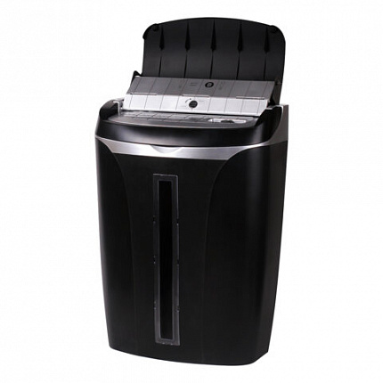 Уничтожитель (шредер) с автоподачей BRAUBERG AUTO OF-50X, CD, 4 уровень секретности, 4х35 мм, 50 листов, 17 литров, 533139