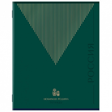 Тетрадь А5, 48 л., STAFF, скоба, клетка, офсет №2 ЭКОНОМ, обложка картон, ТЕМНАЯ, 405625