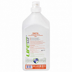 Паста очищающая для рук, 2 л, ЭЛЕН, от сильных загрязнений (жир, битум, строительные смеси)