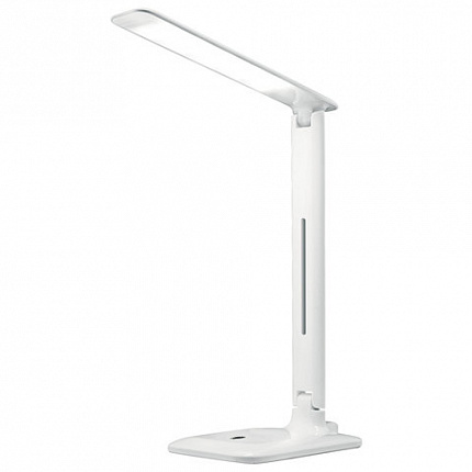 Настольная лампа-светильник SONNEN BR-889, на подставке, светодиодная, 8 Вт, белый, 236662