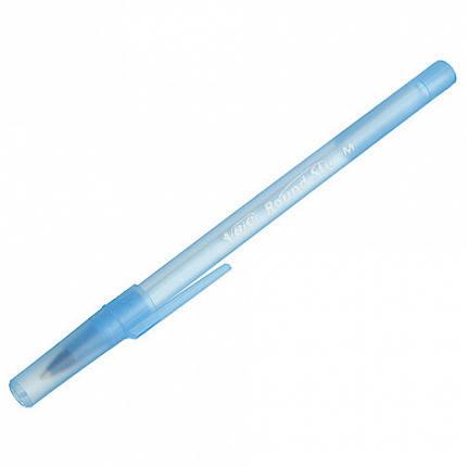 Ручки шариковые BIC "Round Stic", НАБОР 3 шт., СИНИЕ, узел 1 мм, линия письма 0,32 мм, пакет, 9021522