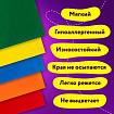 Цветной фетр МЯГКИЙ А4, 2 мм, 5 листов, 5 цветов, плотность 170 г/м2, самоклеящийся, ЮНЛАНДИЯ, 662051