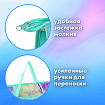 Папка для рисунков и чертежей с ручками BRAUBERG А3, пластик, молния сверху, "Мрамор", 271435