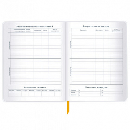 Дневник 1-11 класс 48 л., кожзам (гибкая), печать, фольга, BRAUBERG, "Mountains", 106223