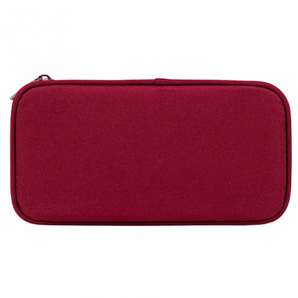 Пенал-косметичка BRAUBERG, 1 отделение, органайзер, полиэстер, 22x11,5x6 см, винный, 270845