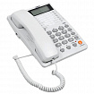 Телефон SANYO RA-S408W, спикерфон, память 55 номеров, тональный / импульсный режим, белый