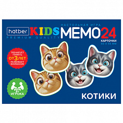 Игра настольная Мемо, АССОРТИ, 2 сюжета, HATBER