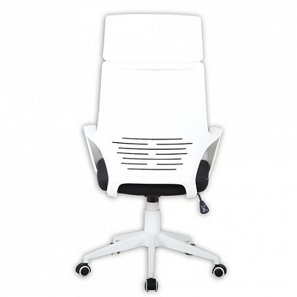 Кресло офисное BRABIX PREMIUM "Prime EX-515", пластик белый, ткань, черное, 531812