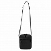 Сумка на плечо HEIKKI COMPACT (ХЕЙКИ), два кармана, черная, 19х14х5 см, 272631