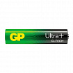 Батарейки КОМПЛЕКТ 2 шт., GP Ultra Plus G-Tech, AAA (LR03), алкалиновые, мизинчиковые, 24AUPA21-2CRSB2