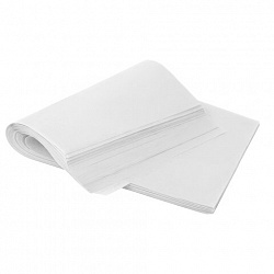 Бумага для выпечки силиконизированная в листах 40х60 см КОМПЛЕКТ 500 штук, цвет белый, LAIMA, CH, 609591