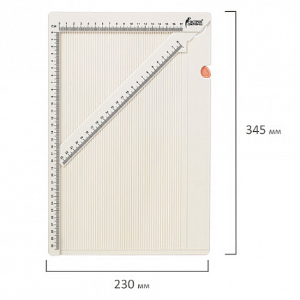 Доска для биговки многофункциональная СРЕДНЯЯ 34,3х22,9 см, ОСТРОВ СОКРОВИЩ, 662777