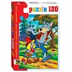 Пазл картонный 120 элементов, "Любимые герои", АССОРТИ, поле 23х16,5 см, STEP PUZZLE