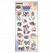 Наклейки зефирные "Котики", 18х9,5 см, ассорти 6 видов, FUNSTER (ФАНСТЕР), 666092