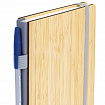 Ежедневник недатированный, А5, 145х213 мм, BRAUBERG "Bamboo", резинка-фиксатор, держатель для ручки, 160 л., бамбук, 117137