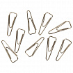 Скрепки 31 мм с загнутым краем треугольные 100 шт., оцинкованные, GLOBUS, С31-100Ц
