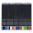 Карандаши цветные чёрное дерево BRAUBERG BLACK WOOD, 100 цветов, мягкий грифель 3 мм, 182045