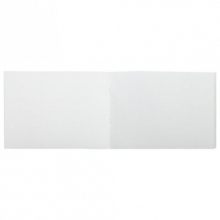 Альбом для рисования, А4, 40 листов, скоба, обложка картон, BRAUBERG KIDS, 200х285 мм, "Зверята" (2 вида), 106683