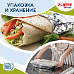 Фольга пищевая алюминиевая прочная, 29 см х 50 м, толщина 11 мкм, LAIMA, 607804